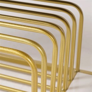 Püff Gold Modern Tasarım Bench